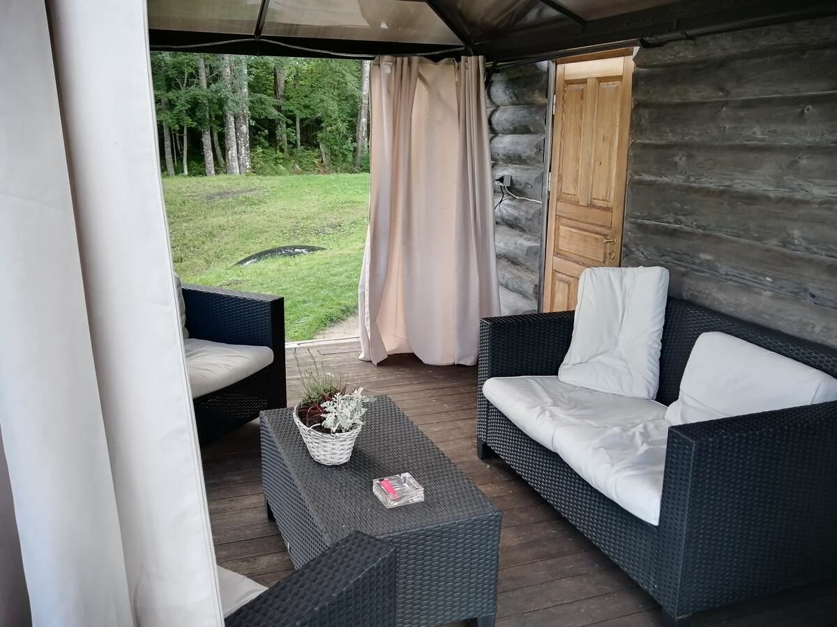 Дома для отпуска Cabin with Sauna and pond, optional Hot Tube Ķeņini-13
