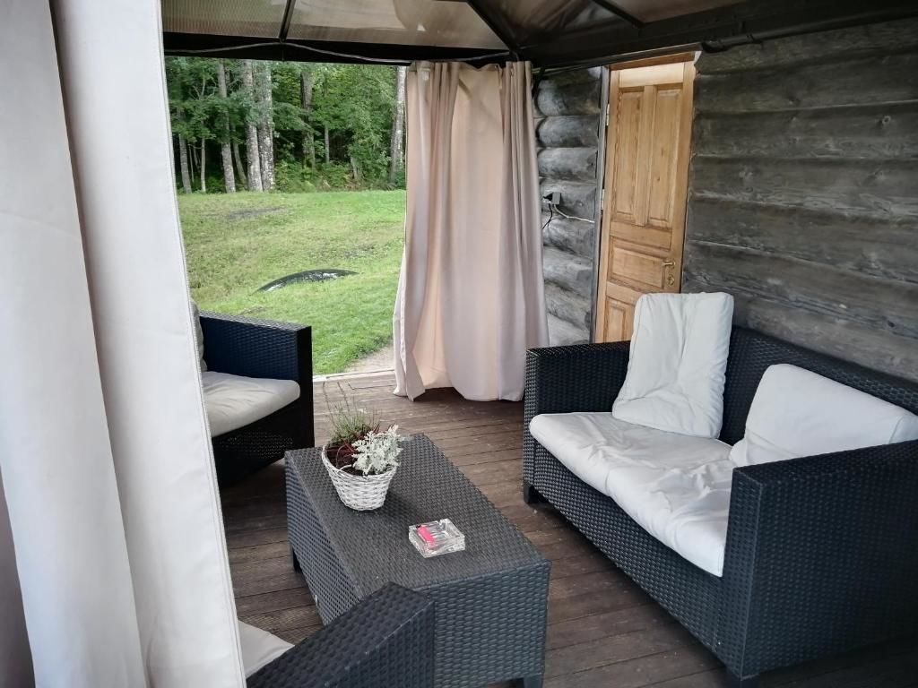 Дома для отпуска Cabin with Sauna and pond, optional Hot Tube Ķeņini-22
