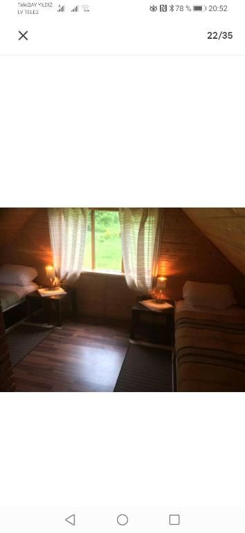 Дома для отпуска Cabin with Sauna and pond, optional Hot Tube Ķeņini-25
